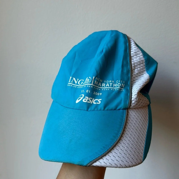 ASICS ING NYC Marathon 2009 Hat - Picture 1 of 2